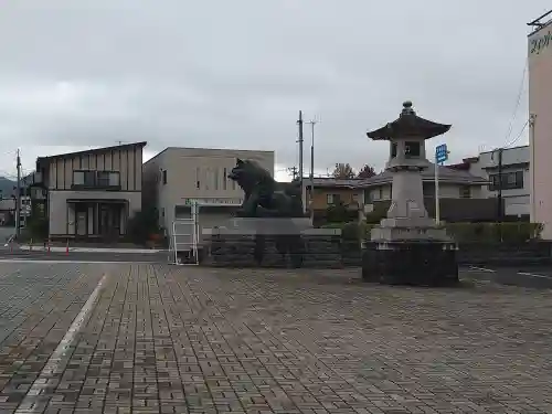 山形縣護國神社の狛犬