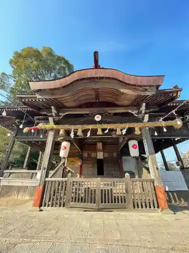大原八幡神社の本殿・本堂