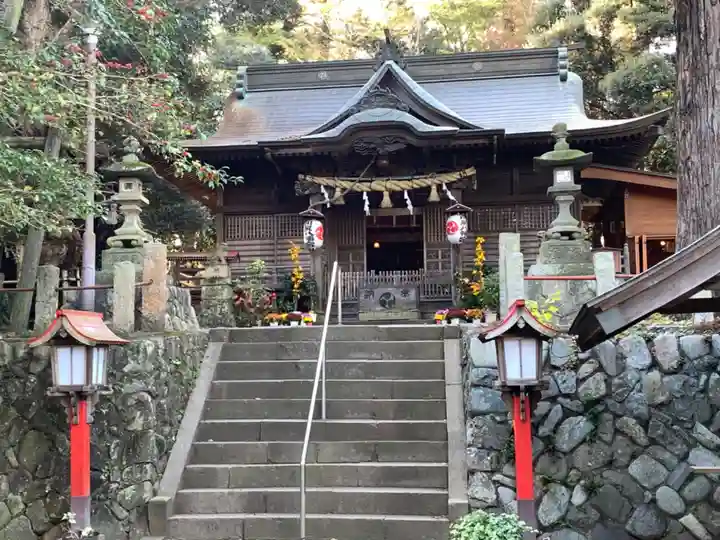川尻八幡宮の本殿・本堂
