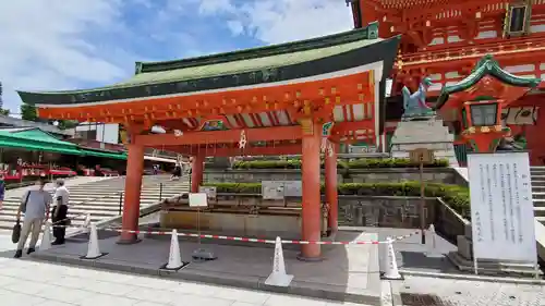 伏見稲荷大社の手水舎