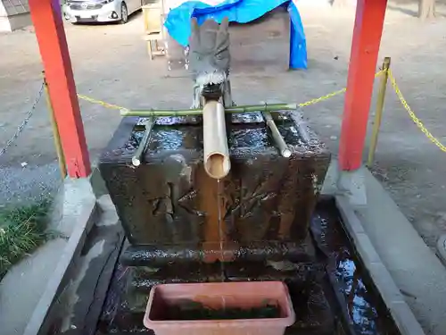 開運招福 飯玉神社の手水舎