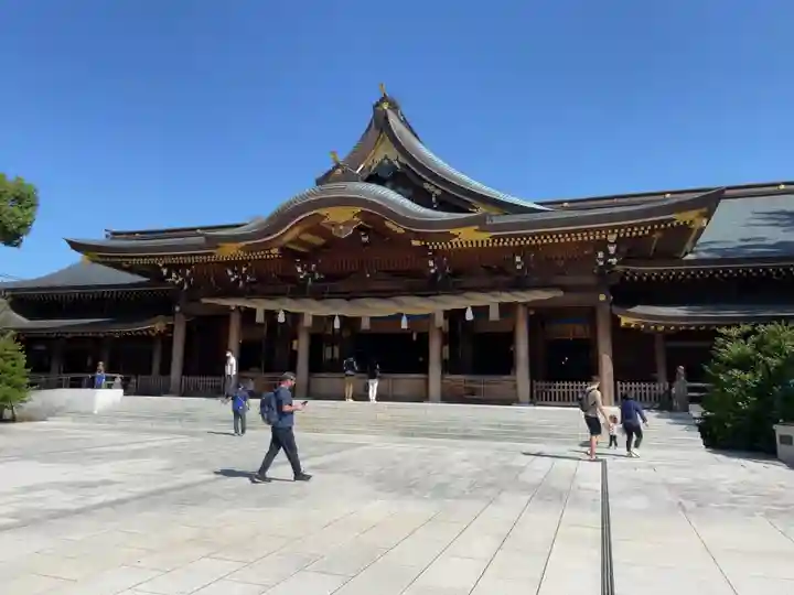 寒川神社の本殿・本堂