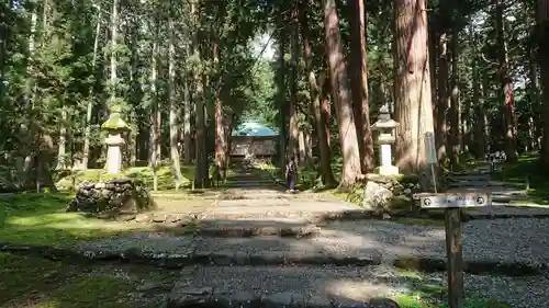 平泉寺白山神社の建物その他