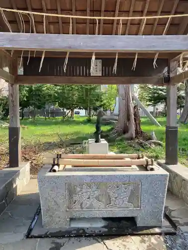 空知神社の手水舎
