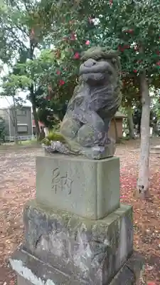 虎狛神社の狛犬