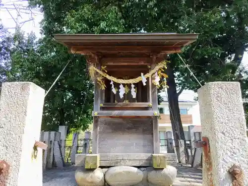 津島社（松下）の本殿・本堂