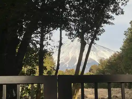 山宮浅間神社の景色