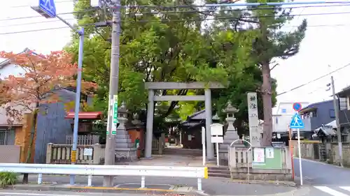 神明社（藤成神明社）の鳥居