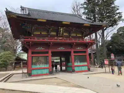 根津神社の山門・神門