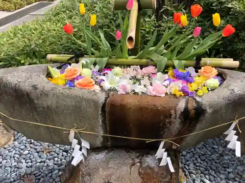 伊和志津神社の手水舎