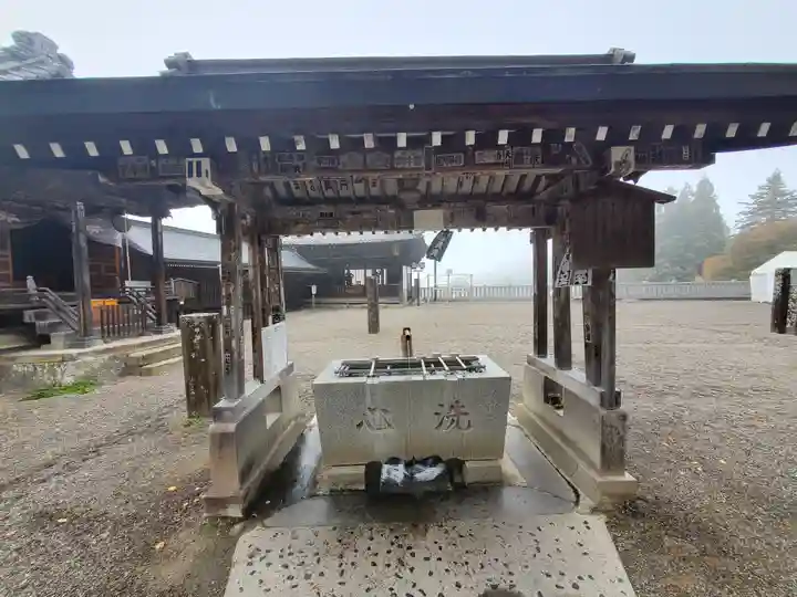 北向観音の手水舎