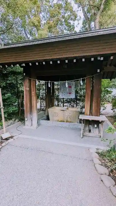 阿佐ヶ谷神明宮の手水舎