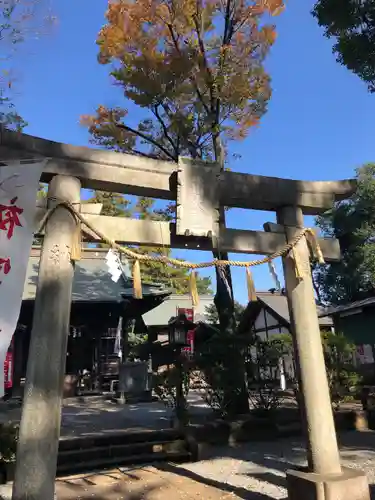 豊玉氷川神社の鳥居