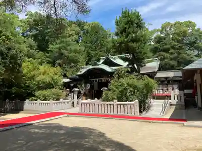 芦屋神社の本殿・本堂