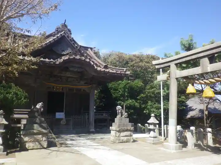 小動神社の本殿・本堂