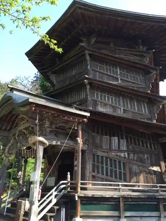 円通三匝堂(さざえ堂)のその他建物