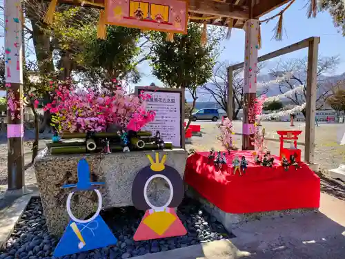 大西神社の手水舎