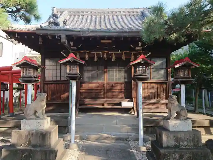 山神社(上宿山神社)の本殿・本堂