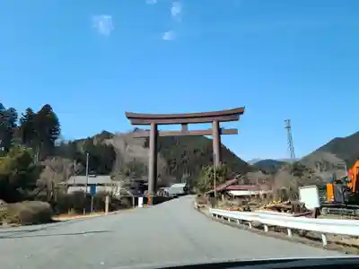 古峯神社の鳥居