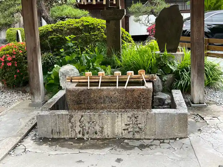 大垣八幡神社の手水舎