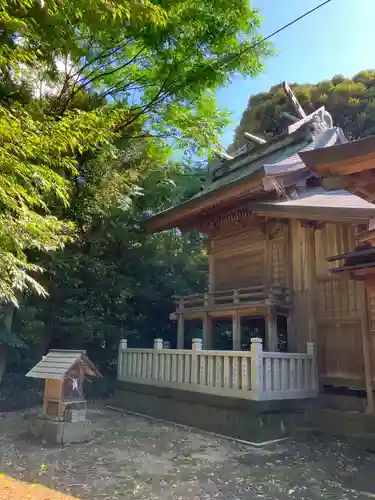 たこ神社の本殿