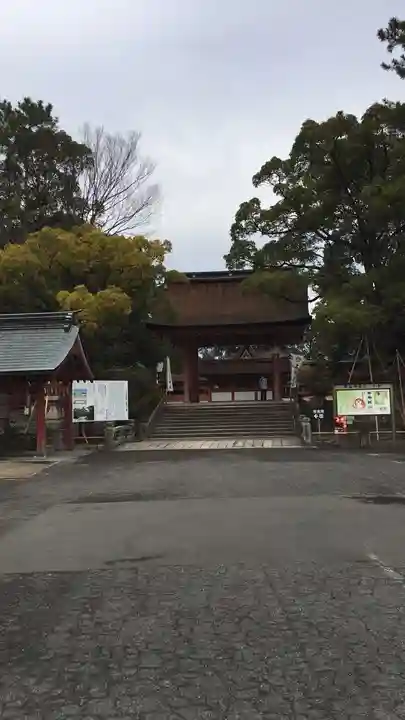 津島神社の山門・神門