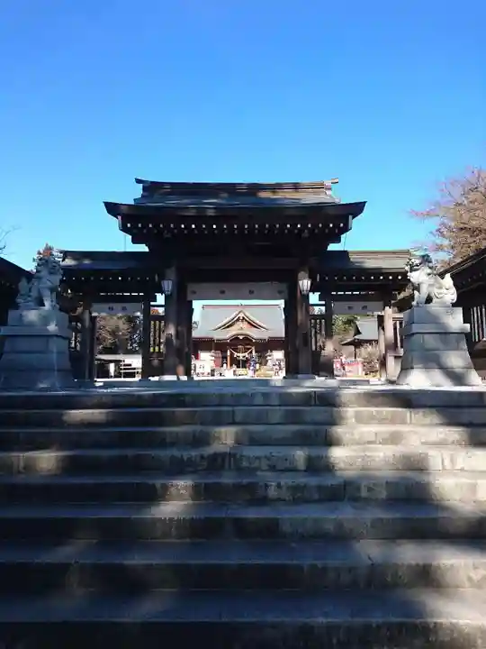 白鷺神社の山門・神門