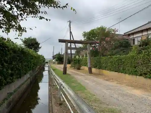 天照皇大神社の鳥居