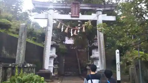 櫻田山神社の鳥居