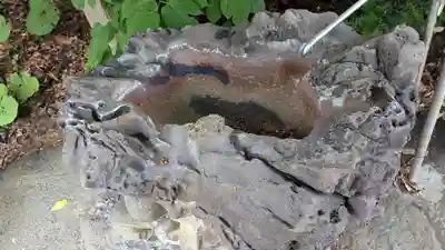 天塩厳島神社の手水舎
