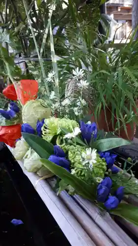 新琴似神社の手水舎