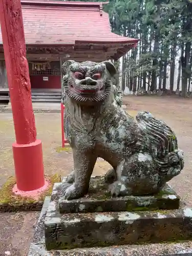 久須志神社の狛犬