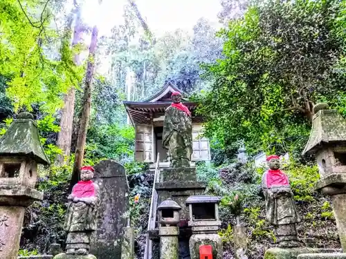 尾張高野山宗　総本山　岩屋寺の地蔵