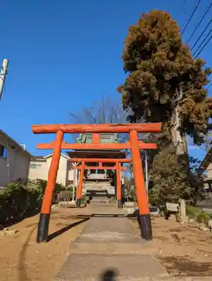 米本稲荷神社の鳥居