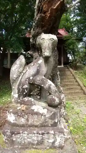 稲荷神社の狛犬