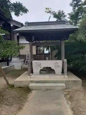 大門神社の手水舎