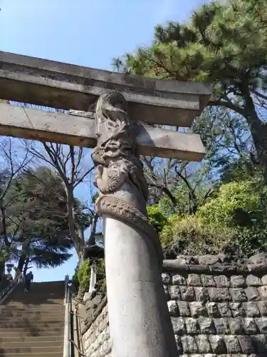 品川神社の鳥居