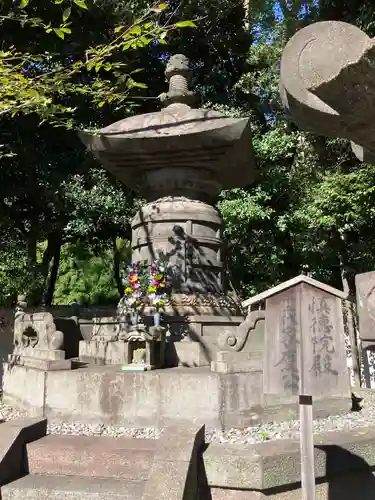 増上寺のお墓