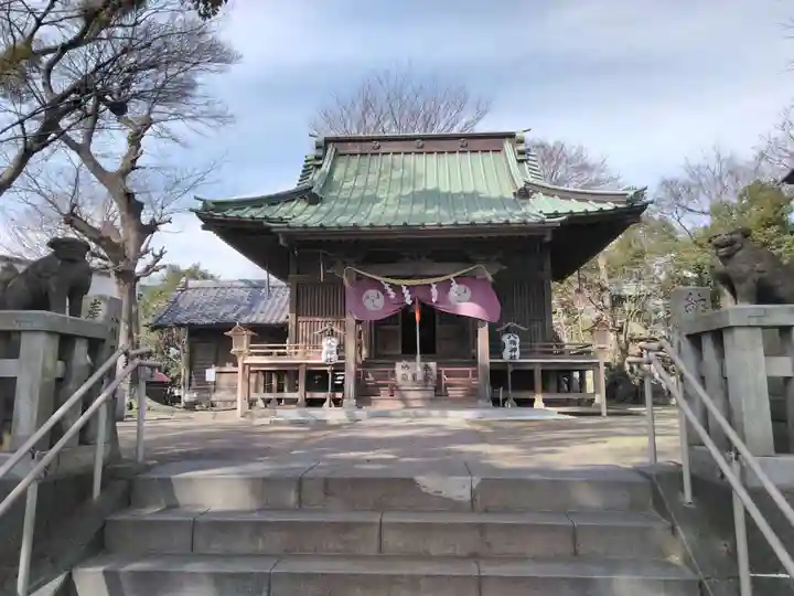 久里浜八幡神社の本殿・本堂