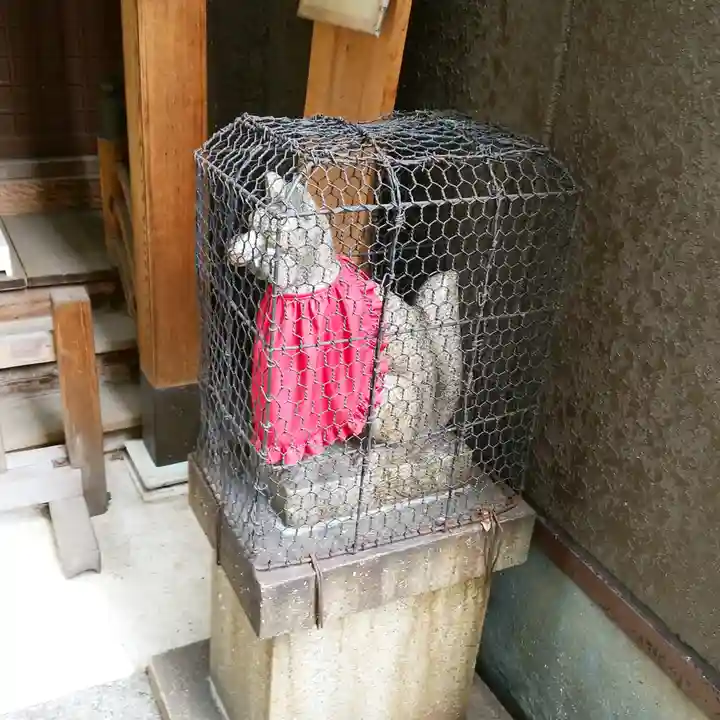 竹森神社の狛犬
