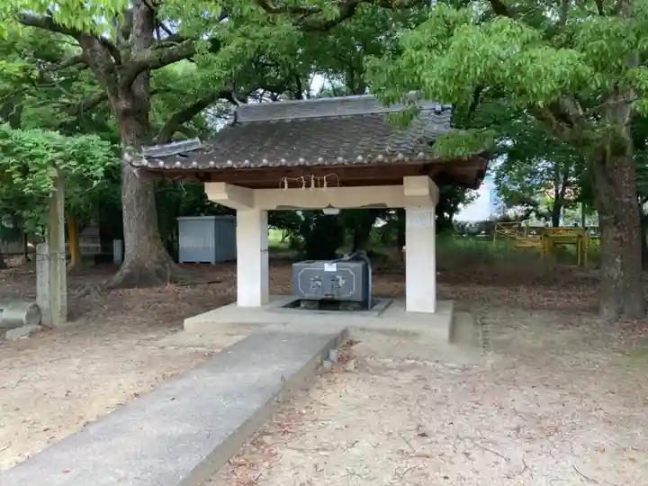 八旛神社の手水舎