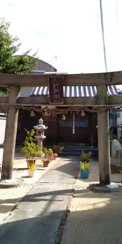 大門厳島神社の鳥居