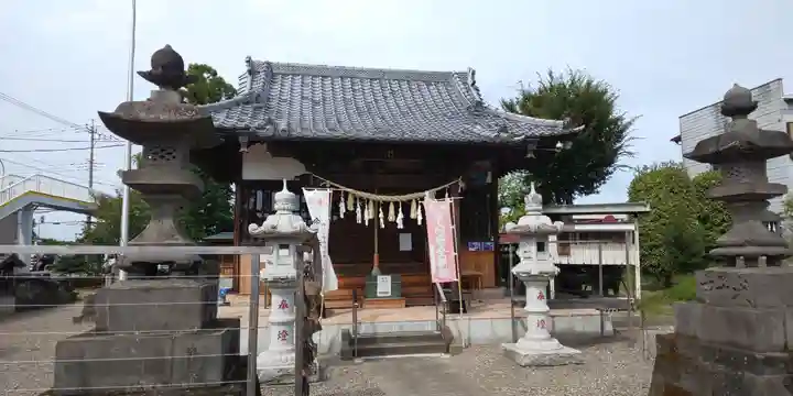 佐谷田神社の本殿・本堂