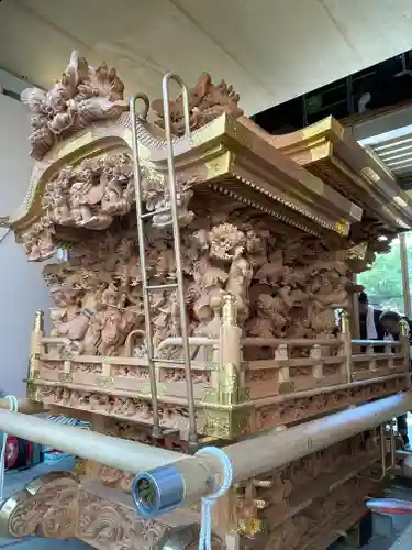 諏訪神社の芸術