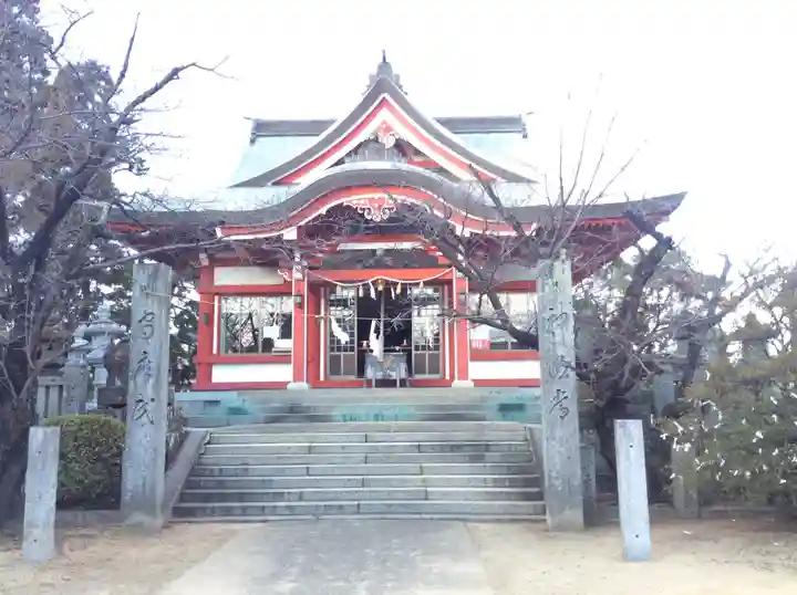井上八幡神社の本殿・本堂