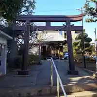 桜森稲荷神社の鳥居