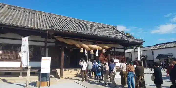 阿智神社の本殿・本堂