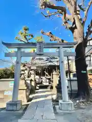 利田神社の鳥居