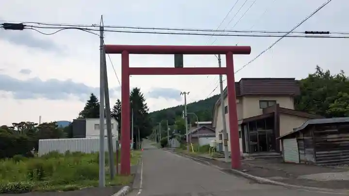 南富良野神社の鳥居