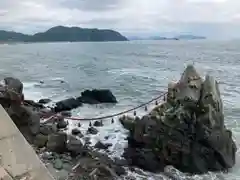 壁島　龍権社　夫婦岩(山口県)